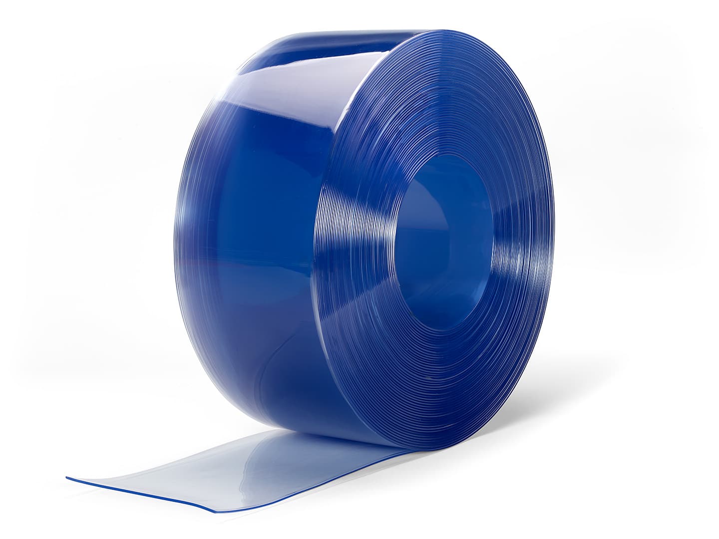 Produktbild von Antibakterieller PVC-Streifenvorhang – 1,5 M X 2,25 M, Streifen 200 Mm X 2 Mm, Klar